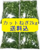 カットねぎ2kg（500g×4袋）ネギ 葱 薬味 送料込み 徳島県産 香川県産 自社産 産地直送 冷蔵便