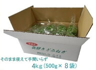 カットねぎ4kg(500g×8袋) 業務用 徳島県産 香川県産 ネギ 葱 薬味 国産 自社産 産地直送 冷蔵便 送料別