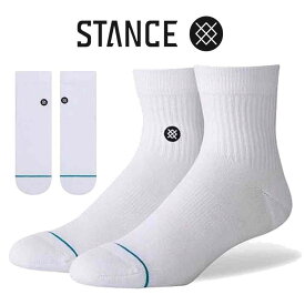Stance スタンス 靴下 アイコン クォーター ICON QUARTER Icon QTR サイズ 22-29cm 靴下 誕生日 プレゼント 大人 高級品 正規代理店 ギフト 男性 彼氏 プレゼント 贈り物 スタンスソックス ゴルフ ゴルフソックス 厚手 スポーツ トレーニング