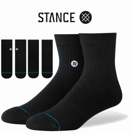 Stance スタンス 靴下 アイコン クォーター ICON QUARTER Icon QTR サイズ 22-29cm 靴下 誕生日 プレゼント 大人 高級品 正規代理店 ギフト 男性 彼氏 プレゼント 贈り物 スタンスソックス