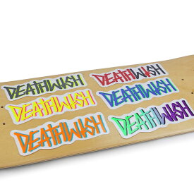デスウィッシュ スケボー ステッカー デスストック 16x5.5cm Deathwish Deathspray シール デカール スケートボード スケボーステッカーストリート パーク ランプ 人気 ブランド おすすめ