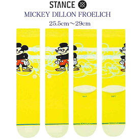 Stance スタンス Stance Socks DISNEY S22-24.5cm L25.5-29cm ファッション 靴下 サーフィン スケートボード スノーボード 男性 ギフト 男性 彼氏 プレゼント 贈り物 ディズニー ミッキー ドナルド ミニー 父の日ギフト プレゼント 父の日