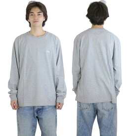 Stussy ステューシー Tシャツ 長袖 Stock L/S Jersey Crew モック クルー ストック ジャージー ブランド メンズ