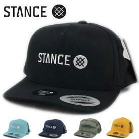 スタンス Stance ICON SNAPBACK HAT アイコン キャップ 帽子 男女兼用 男性 女性 スタンスキャップ メンズ レディース ブランド 深め