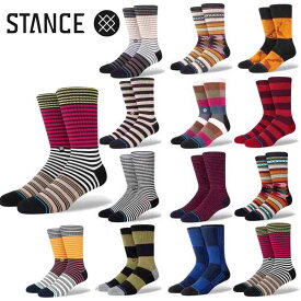 Stance スタンス Stance Socks 靴下 カットバック厳選ストライプモデル Stripe 22-29.0cm ギフト 男性 彼氏 プレゼント 贈り物