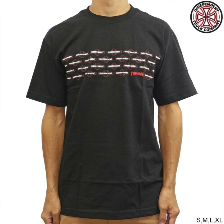 楽天市場】Independent インディペンデント 半袖 tシャツ Thrasher  