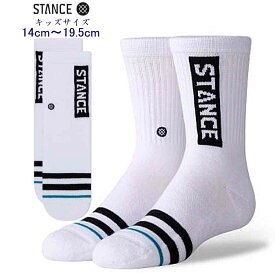 Stance スタンス 靴下 Stance Socks OG 限定モデル 1足セット ジュニア 14cm-23.5cm ジュニア ファッション 小物 子供用 ギフト 男性 彼氏 プレゼント 贈り物