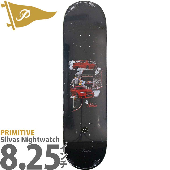 楽天市場】プリミティブ 8.25インチ スケボー デッキ Primitive  
