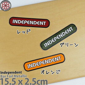 インディペンデント スケボー ステッカー BCグランドワーク Independent B/C Groundwork Sticker Indy シール デカール スケートボード インディ スケボーステッカーストリート パーク ランプ 人気 ブランド おすすめ 10x2.5cm