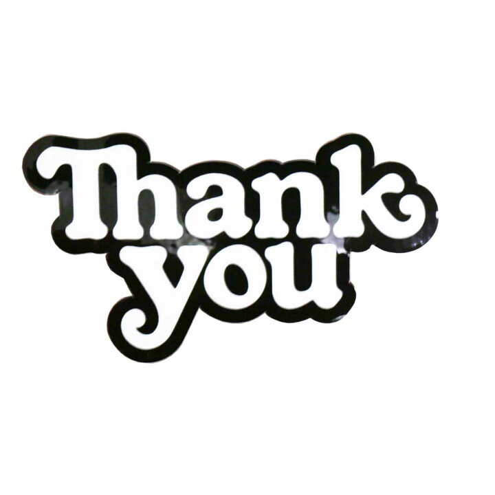楽天市場 スケボー スケート デッキ スケートボード ブランド ステッカー Thank You Skateboards サンキュー シール Thank You Logo Sticker ストリート オシャレ ファッション アイテム スケートボード専門店カットバック