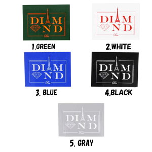 �X�P�[�g�{�[�h �u�����h �X�e�b�J�[ Diamond �_�C�A�����h �V�[�� Diamond Sticker 5coloer �X�g���[�g �I�V���� �t�@�b�V���� �A�C�e��