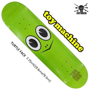 gC}V[ 7.75 XP{[ fbL Toy Machine Skateboard DeckMad Eye 7.75Turtle Face 7.75XP[g{[h XP[g 