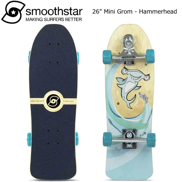 楽天市場】Smoothstar 26 Minigrom Hammerhead スムーススター サーフ 