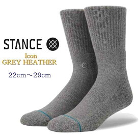 Stance Icon スタンス アイコン ギフト 彼女 彼氏 プレゼント 贈り物 靴下 ソックス スタンスソックス シンプル 無地 ワンポイント 刺繍 男性 女性 プチプラ Stance socks