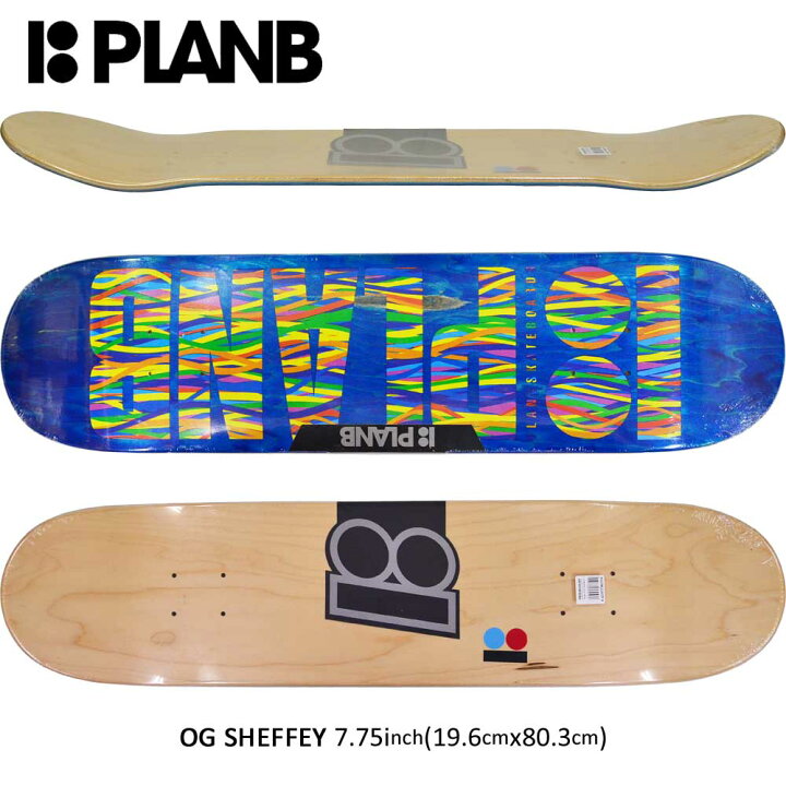 楽天市場】スケボー スケート デッキ スケートボード シグネチャー PLAN B プランビー OG SHEFFEY 7.75inch Team Model : スケートボード専門店カットバック 楽天市場】スケボー スケート デッキ スケートボード シグネチャー PLAN B プランビー OG SHEFFEY 7.75inch Team Model : スケートボード専門店カットバック