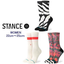 STANCE SOCKS RISO CREW ZE CREW WOMENS BOYD 特選ヒョウ柄 メンズ レディース 22-29.0cm ギフト 男性 彼氏 プレゼント 贈り物