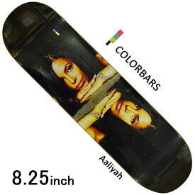 スケボー スケート デッキ スケートボード アリーヤ COLOR BARS カラーバー 板 Color Bars x Aaliyah REFLECT DECK 8.25inch ストリート オシャレ ファッション アイテム コラボ