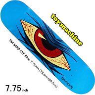 【7.75インチ】トイマシーン スケボー デッキ マッドアイ ブルー Toy Machine Mad Eye Blue Deck スケー…