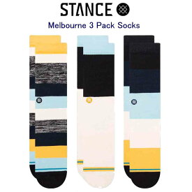 Stance スタンス Stance Socks 3PACKセット 靴下 3足セット25-29cm メンズ 男性 女性 ギフト 男性 彼氏 プレゼント 贈り物
