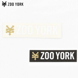 スケボー スケート デッキ スケートボード ZOO YORK ズーヨーク Zoo York Basic Logo Mini ズーヨーク ベーシック ロゴ ミニ ニューヨーク ステッカー 東海岸 オシャレ ブランド