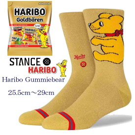Stance Haribo Gummiebear L25.5-29cm スタンスソックス ハリボー ファッション 靴下 ギフト 男性 彼氏 プレゼント 贈り物 父の日ギフト プレゼント 父の日