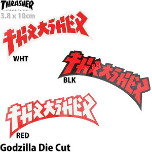 XP{[ XP[g XebJ[ XbV[ SW _CJbg Thrasher Godzilla Die Cut Sticker XP[g{[h V[ fJ[ uh XP{[ XP[g XebJ[  AEghA  