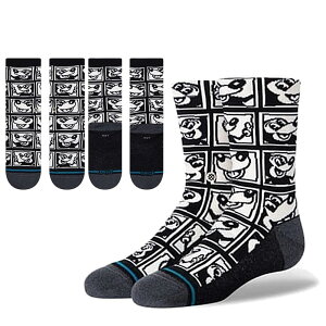 Stance \bNX X^X e_[ C Stance Socks Mickey 1985 Haring Mix Kids 胂f fB[X LbY 14cm-19.5cm Y t@bV 