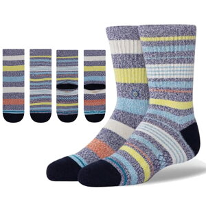 Stance X^X NI[U[ 14cm-19.5cm o^[uh ɏf C Stance Socks Curiouser 胂f XgCv LbY fB[X WjA Xg[g t@bV XP[g{[h T[t