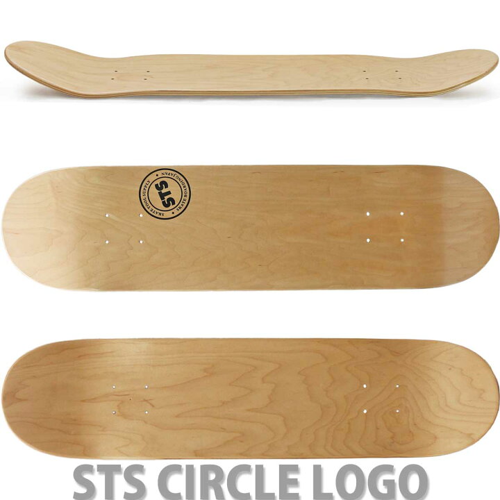 デッキ スケボー スケートボード Deck Skateboard Cal inch, スケートボード Natural Maple for 直