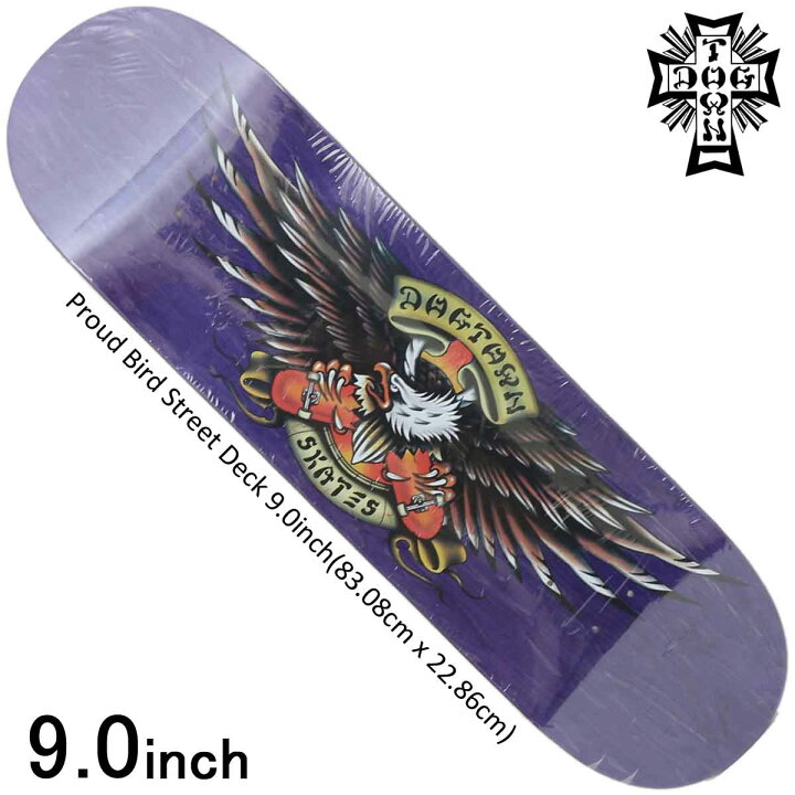 楽天市場】ドッグタウン 9.0インチ スケボー デッキ Dog Town Proud 