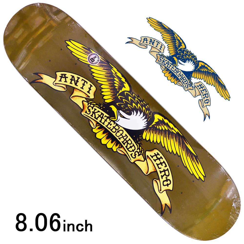 スケートボードデッキ ANTIHERO - ストリートスポーツ用品の人気商品 