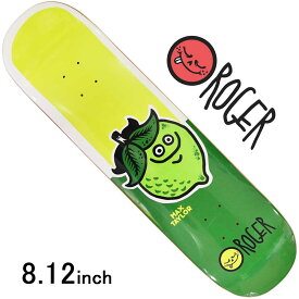 ロジャー 8.12インチ スケボー デッキ Roger Skate Co Pro Max Taylor Lima Deck スケートボード 板 ストリート パーク ランプ ブランド 人気 おすすめ 高品質 7Ply