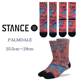 Stance PALMDALE Crew Stance Socks パームデール 靴下 限定モデル メンズ 25.5-29cm メンズ ファッション 小物 ギフト 男性 彼氏 プレゼント 贈り物 父の日ギフト プレゼント 父の日