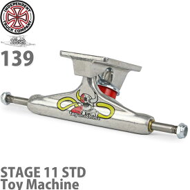 インディペンデント スケボー トラック 139 スタンダード ハイ インディ トイマシーン シルバー Stage 11 Toy Machine Standard Independent Skateboard Trucks Indy スケートボード 足回り