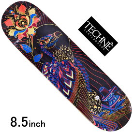 テクネ 8.5インチ スケボー デッキ 単品 Techne Skateboards Birds Of Prey2 Series Vulture Deck スケボーデッキ スケートボード 彫 タトゥーアートグラフィック