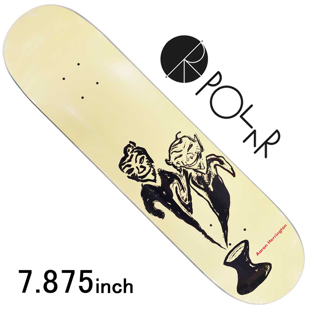 楽天市場】ポーラー 7.875インチ スケボー デッキ Polar Skateboard