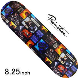 プリミティブ 8.25インチ スケボー スケート デッキ スケートボード チーム PRIMITIVE 板 TERMINATOR 2 NO FATE ストリート ブランド デッキ T2 ターミネーター2