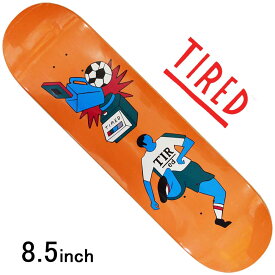 タイレッド 8.5インチ スケボー デッキ Tired Skateboards Style Blender Regular スケートボード ストリート パーク ランプ パイエットパラ Piet Parra アートグラフィック