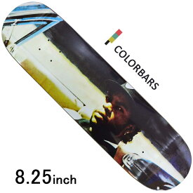 カラーバー 8.25インチ スケボー デッキ アイスキューブ Color Bars Ice Cube Drop Top Deck スケートボード 板 ストリート パーク ランプ