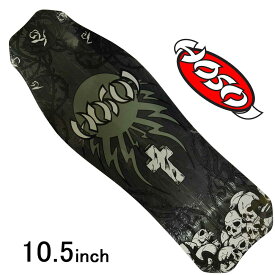 スケボー スケート デッキ スケートボード オールドスクール HOSOI SKATEBOARDS ホソイスケートボード SKULL N' ROSES OG HAMMERHEAD Black Stain 10.5inch クリスチャン ホソイ 板 オールドスクール