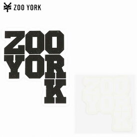 スケボー スケート デッキ スケートボード ZOO YORK ズーヨーク Zoo York Logo ズーヨーク ロゴ ニューヨーク ステッカー 東海岸 オシャレ ブランド