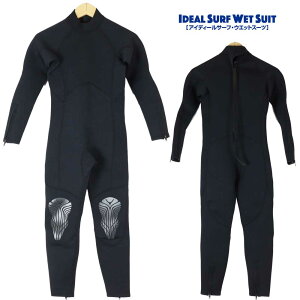 Ideal Surf All Black Wet Suit tX[c LbY I[ubN ^ EGbgX[c Full Suit ACfB[ q EFbg