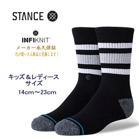 Stance スタンス Boyd ST インフィニット 靴下 Stance Socks ARCHIVES キッズ＆レディース 14-23cm キッズ レディース ジュニア 子供 ギフト 彼氏 プレゼント 贈り物 普段履き ゴルフ ゴルフソックス 厚手 スポーツ トレーニング