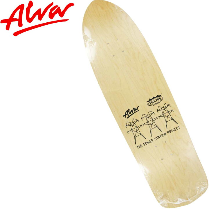 楽天市場】【ラスト1本】 アルバ 9.5 インチスケボー デッキ Alva 