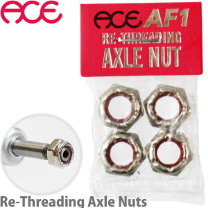 �G�[�X AF1 ���X���b�f�B���O �A�N�X���i�b�g 4�Z�b�g �X�P�{�[ �X�P�[�g�{�[�h �����p�[�c Ace Re Threading Axle Nuts ����� ���i �C�� �l�W�؂� �E�B�[������ �J�b�g�o�b�N �X�P�{�[�ʔ�