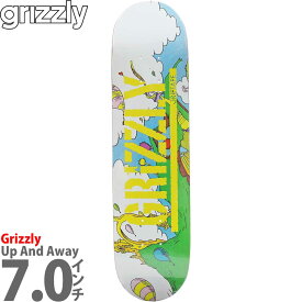 グリズリー 7.0インチ スケボー キッズデッキ Grizzly Skateboards Up And Away Deck kids アップアンドアウェイ 子供 子ども こどもサイズ 板 カットバック スケボーデッキ