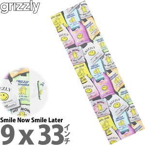yXg1z OY[ XP{[ fbLe[v Grizzly Griptape Smile Now Smile Later 9x33C` X}CiE X}CC^[ XP[g{[h XP{[Obve[v uh p[c 
