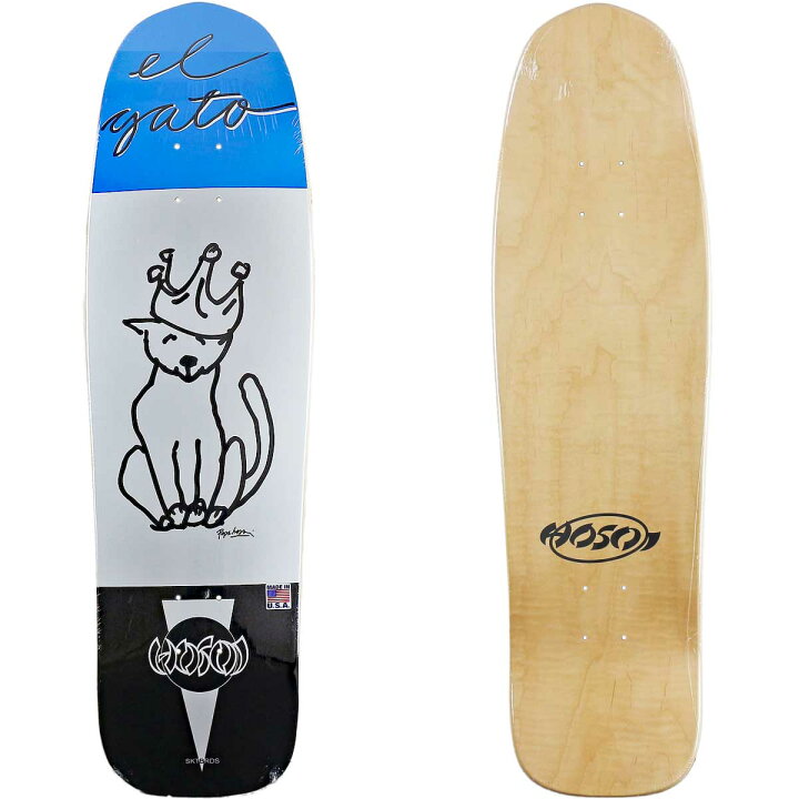 楽天市場】ホソイ 9.0インチ スケボー デッキ Hosoi Skateboard Pro EL 