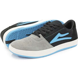 ラカイ 26.5cm ブライトン グレー/ライトブルー スエード Lakai Brighton Gray/Light Blue Suede スケボーシューズ スケシュー スケートボード スケボー シューズ ブランド ローカット バルカナイズド スニーカー スケート シューズ 大人 靴 カットバック