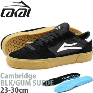 yT|Cg3{UPz JC PubW 23-30cmXP{[ V[Y ubN/K/XG[h  Lakai Cambridge Black/Gum Suede  Y XPV[ Xj[J[  XG[h XP[g{[h X